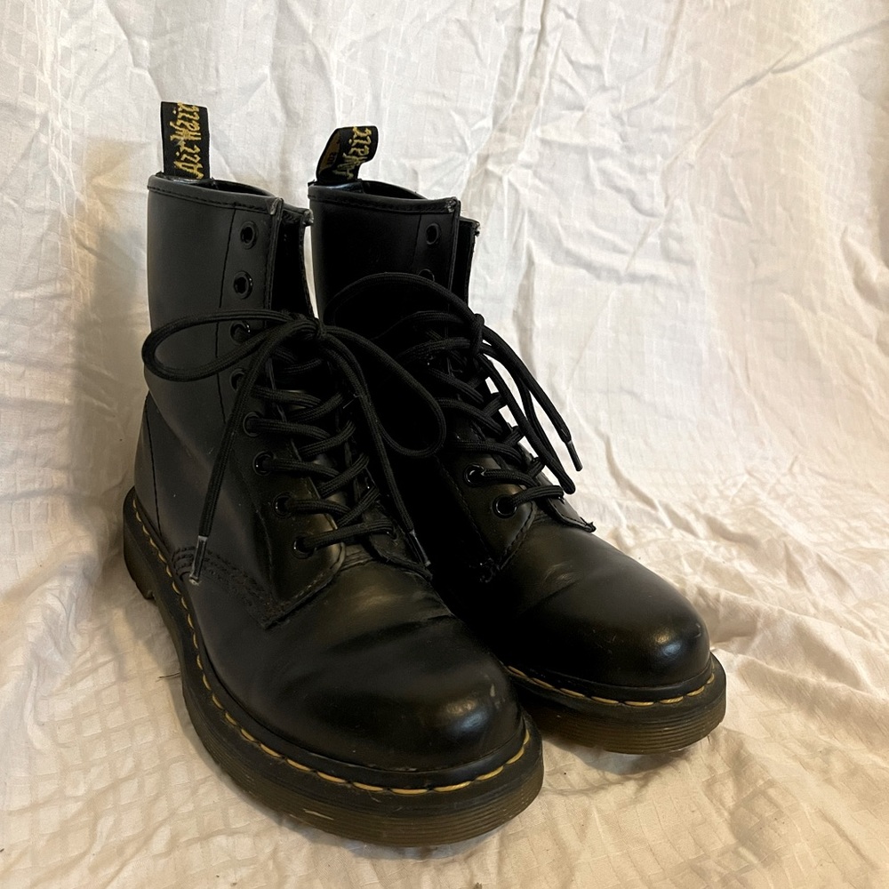Dr. Martens 1460 W Boot in Black
